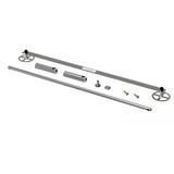 TileWare Promessa Traditional Straight Towel Bar 18 Inch Brushed Nickel