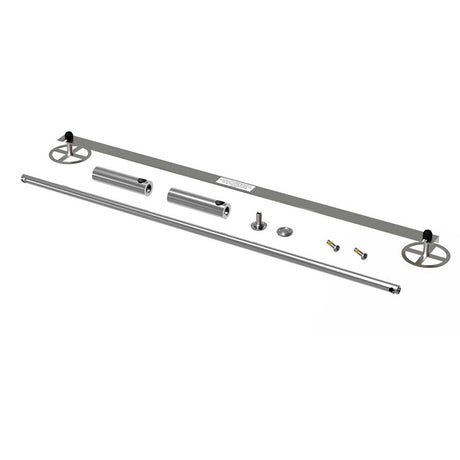 TileWare Promessa Traditional Straight Towel Bar 18 Inch Brushed Nickel