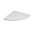 TileWare Floating Seat Aluminum Rough-In Only 18 Inch Plate With Bonded Fleece