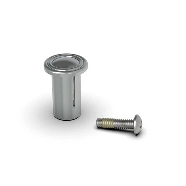 TileWare Boundless Series Tee Hook Traditional For Shelf Only Polished Chrome