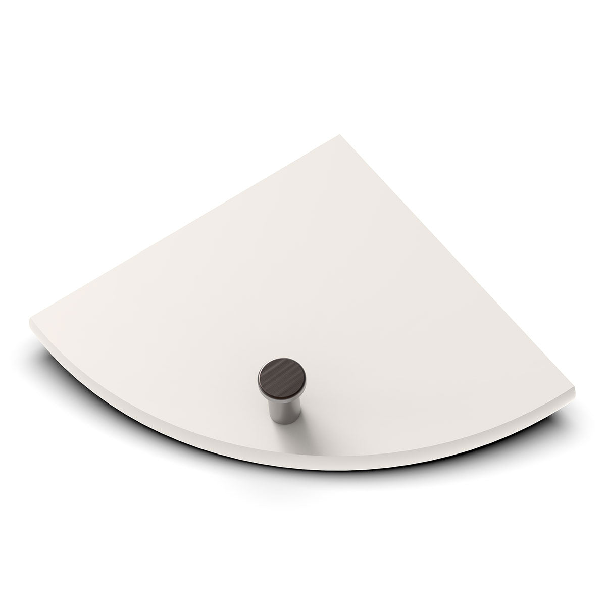 TileWare Boundless Shelving Solutions 6 inch Corner Shelf Bone