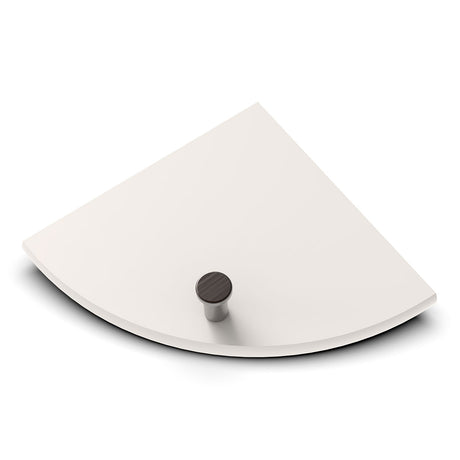 TileWare Boundless Shelving Solutions 6 inch Corner Shelf Bone