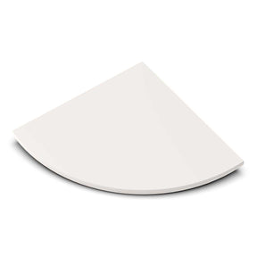 TileWare Boundless Shelving Solutions 9 inch Corner Shelf Bone