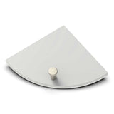 TileWare Boundless Shelving Solutions 6 inch Corner Shelf Dove Grey