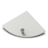 TileWare Boundless Shelving Solutions 6 inch Corner Shelf Dove Grey