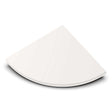 TileWare Boundless Shelving Solutions 6 inch Corner Shelf Ivory