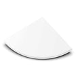 TileWare Boundless Shelving Solutions 6 inch Corner Shelf Super White