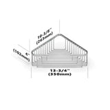 TileWare Promessa Extra Deep Corner Soap Basket