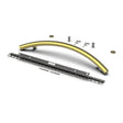 TileWare Radius ADA Grab Bar 24  Victoria Series Tile System Brushed Warm Bronze