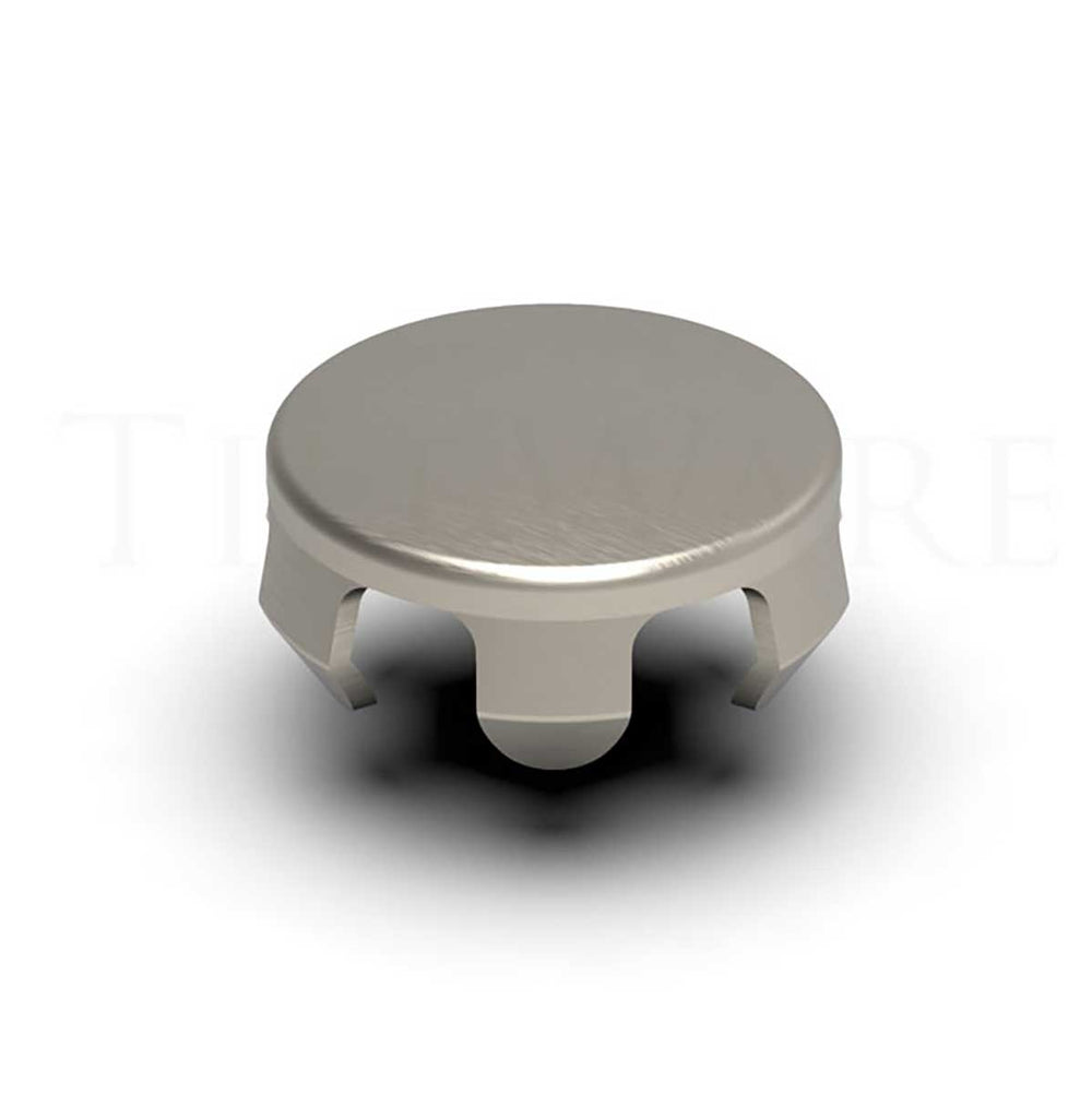TileWare Promessa Series Decorative Plug Brushed Nickel
