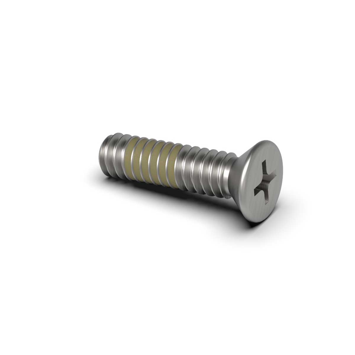 TileWare no 10-24 x 3/4 Phillips Flat Screw for Grab Bar
