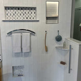 TileWare Boundless Flush Bottom Pre-cut Niche Trim