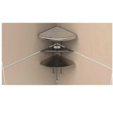 TileWare Victoria Series Corner Foot Prop - Oil Rub Bronze