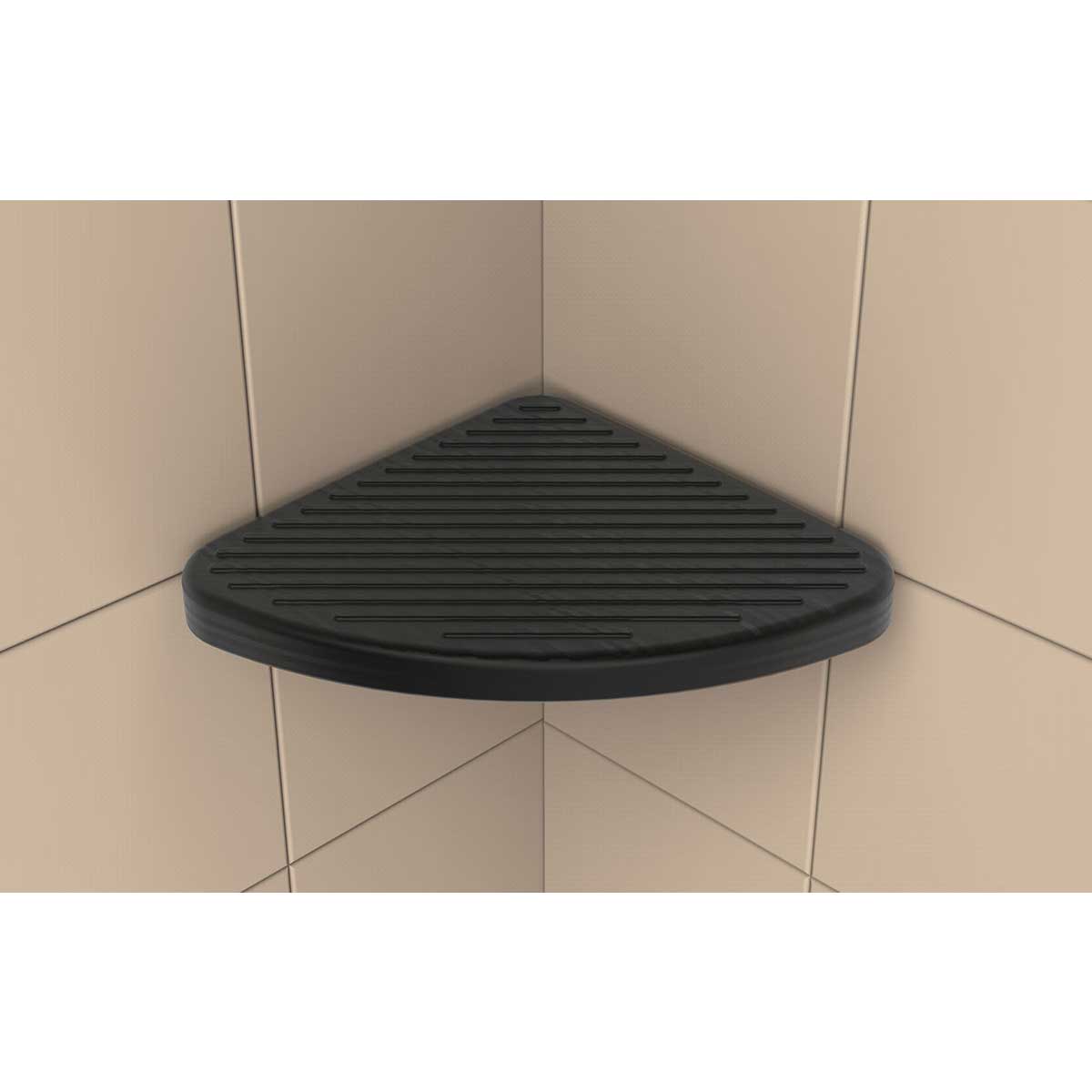 TileWare Victoria Series Corner Foot Prop - Matte Black