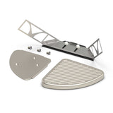 TileWare Victoria Series Corner Foot Prop - Brushed Nickel