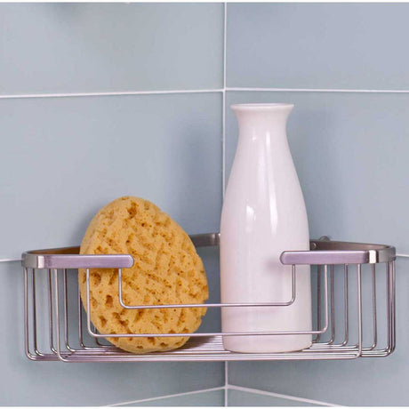 TileWare Promessa Deep Corner Soap Basket