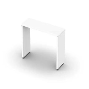 TileWare Boundless 12 x 12 Square Pre-cut Niche Trim Riser Kit Super White