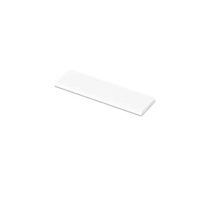 TileWare Boundless Floating Shelf Pre-cut Niche Trim 12 Inch Compatible with Schluter Niches Super White