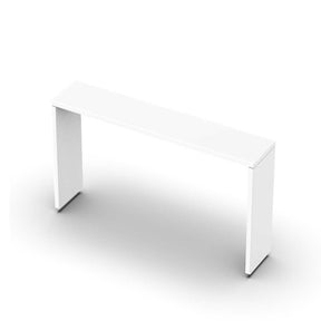 TileWare Boundless 20 x 12 Horizontal Pre-cut Niche Trim Riser Kit Super White