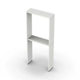 TileWare Boundless 12 x 28 Symmetrical Vertical Pre-cut Niche Trim Riser Kit