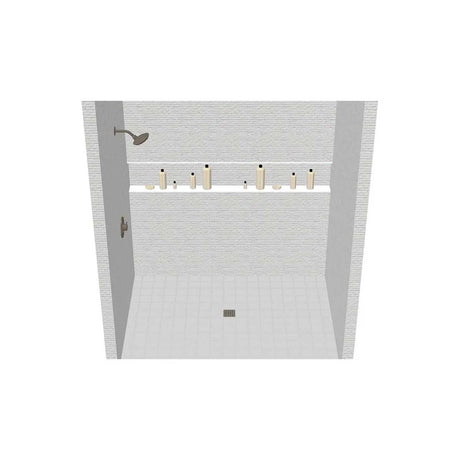 TileWare Boundless Acrylic Niche Trim Strip Solid Surfac