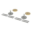 TileWare Victoria Grab Bar Conversion Kit Brushed Warm Bronze Finish