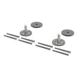 TileWare Victoria Grab Bar Conversion Kit Oil Rubbed Bronze Finish