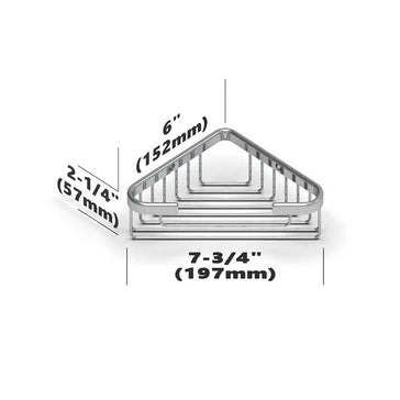 TileWare Promessa Deep Corner Soap Basket