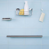 TileWare showcase the product line installed on a blue wall tile Victoria Series 