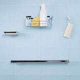 TileWare showcase the product line installed on a blue wall tile Victoria Series 