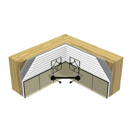 TileWare Promessa Shallow Corner Soap Basket 3D