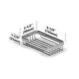 TileWare Promessa Rectangular Soap Basket Small Sketch