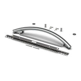 TileWare Combo Radius ADA Grab Victoria Series Polished Chrome