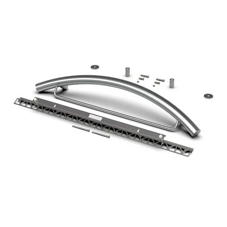 TileWare Combo Radius ADA Grab Victoria Series Polished Chrome