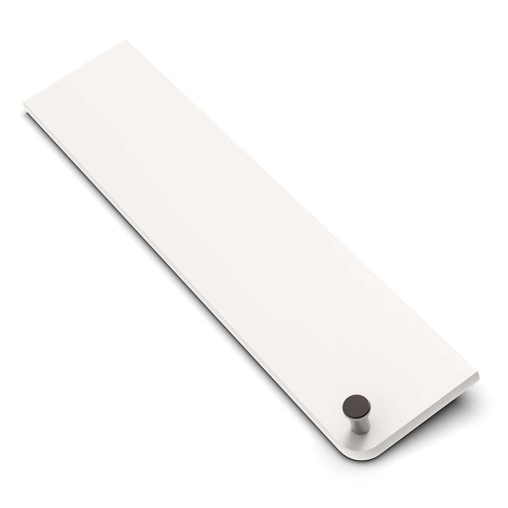 TileWare Boundless Shelving Solutions Rectangular Shelf Ivory