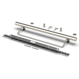 TileWare Combo Straight ADA Grab 24 Contemporary Brushed Nickel