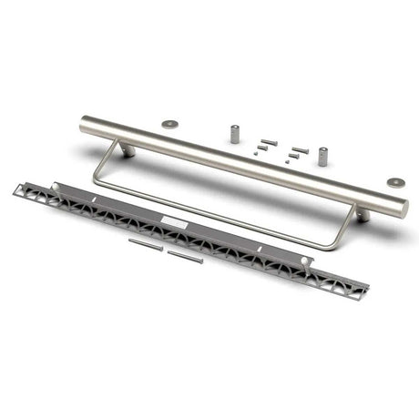 TileWare Combo Straight ADA Grab 24 Contemporary Brushed Nickel