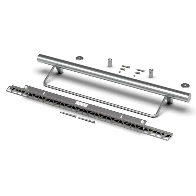 TileWare Combo Straight ADA Grab 24 Contemporary Polished Chrome