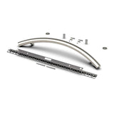 TileWare Radius ADA Grab Bar 24  Victoria Series Brushed Nickel