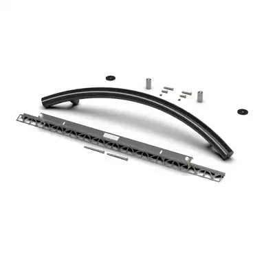 TileWare Radius ADA Grab Bar 24 Contemporary Victoria Series