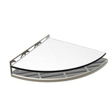 TileWare Structural Surfaces Claddy T-Shelf Glass shelf Canvas