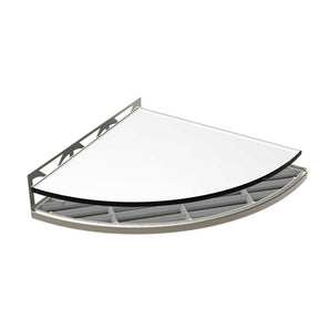 TileWare Structural Surfaces Claddy T-Shelf Glass shelf Canvas