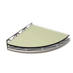 TileWare Structural Surfaces Claddy T-Shelf Glass shelf Cloth
