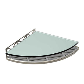 TileWare Structural Surfaces Claddy T-Shelf Glass shelf Haze