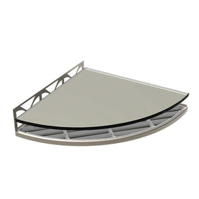 TileWare Structural Surfaces Claddy T-Shelf Glass shelf Loft