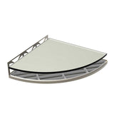 TileWare Structural Surfaces Claddy T-Shelf Glass shelf Petra