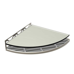 TileWare Structural Surfaces Claddy T-Shelf Glass shelf Petra
