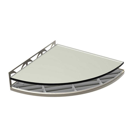 TileWare Structural Surfaces Claddy T-Shelf Glass shelf Petra