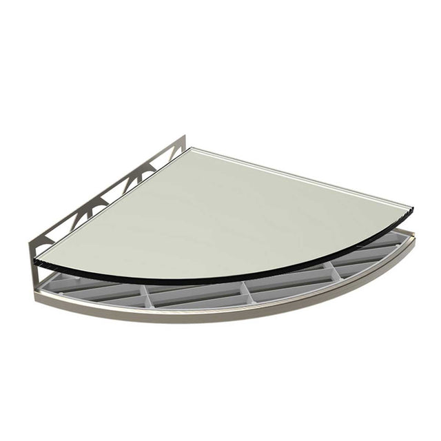 TileWare Structural Surfaces Claddy T-Shelf Glass shelf Petra