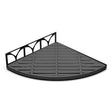 TileWare Structural Surfaces Claddy T-Shelf Matte Black